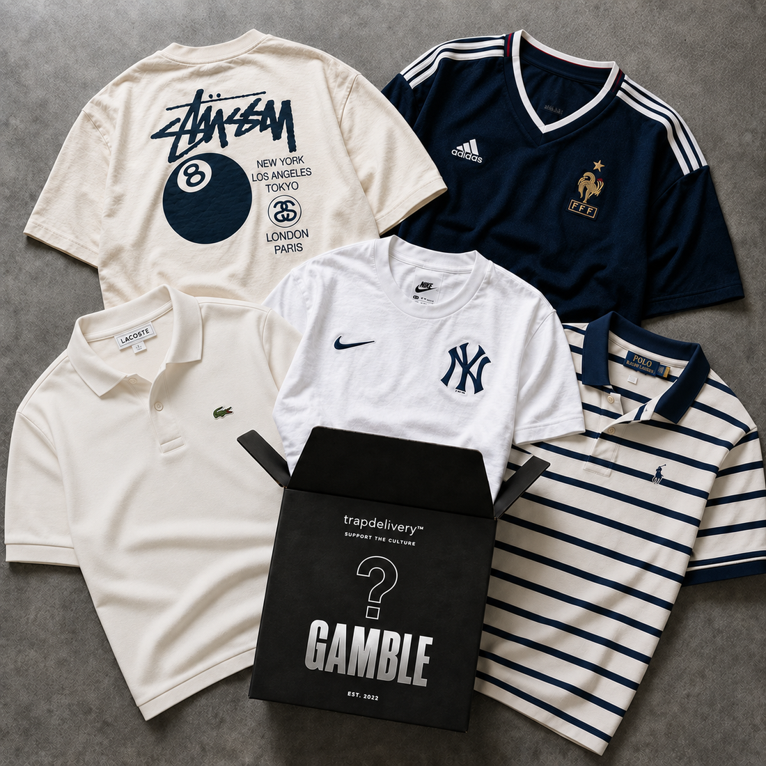 T-Shirt Gamble Vintage Box [NEW] UP TO 8 TEES INSIDE