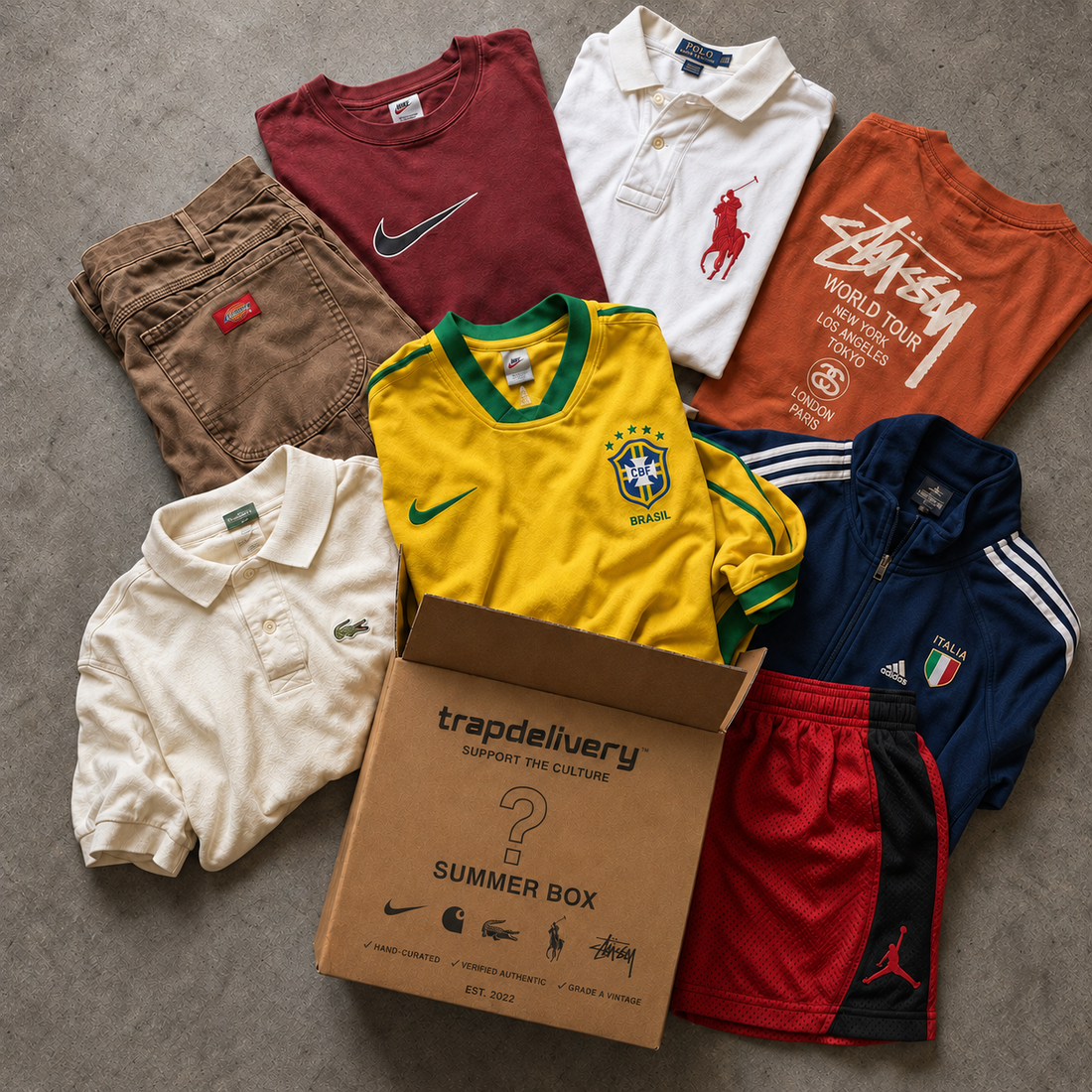 SUMMER GAMBLE VINTAGE BOX [NEW] LIMITED BOX (UP TO 8 PIECE)
