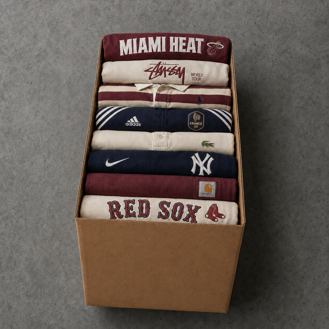 T-SHIRT GAMBLE BOX (3-8 Pieces)