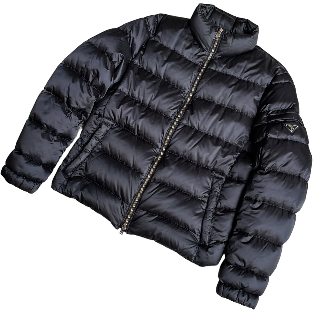 PRADA NYLON PUFFER JACKET (S)