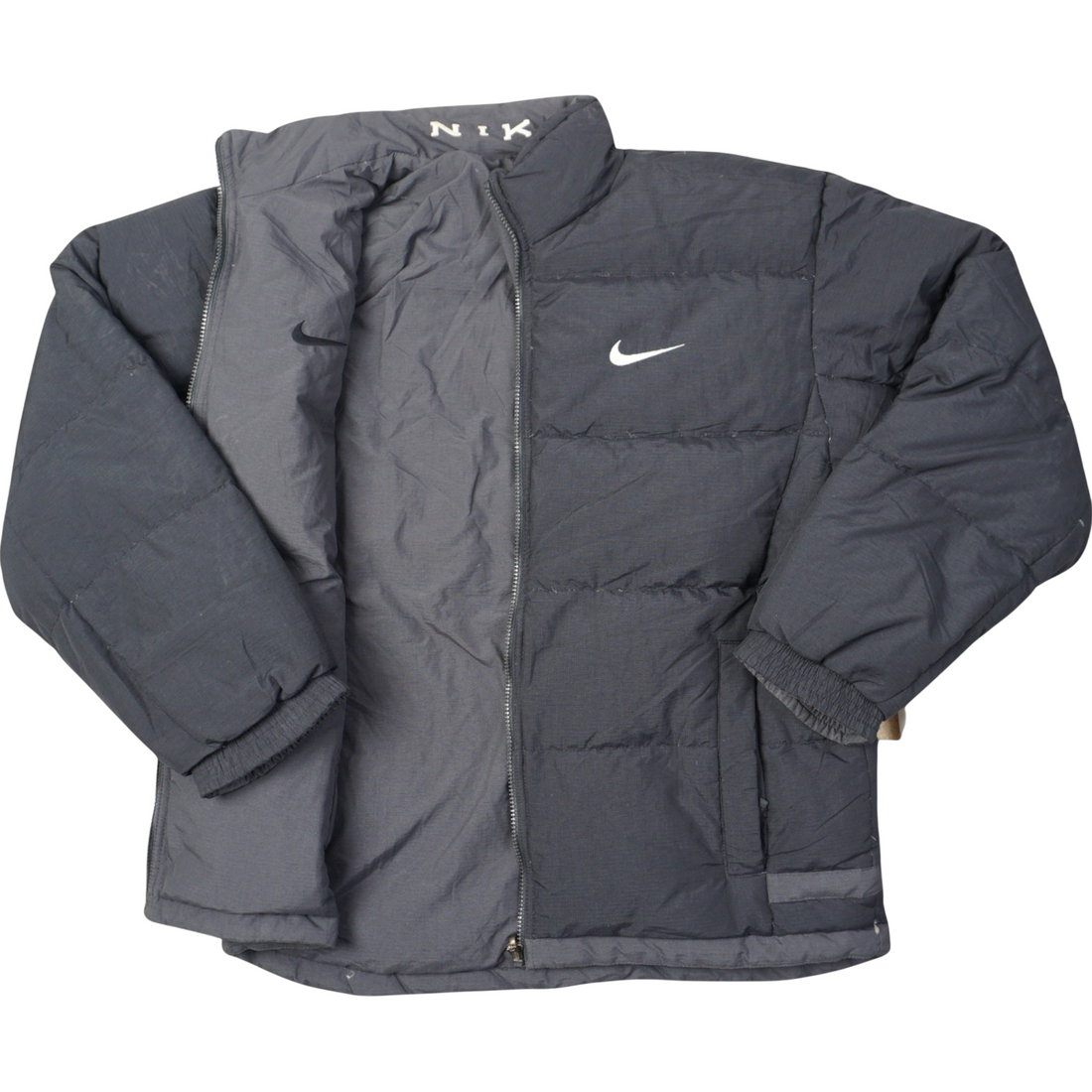 Nike Vintage Puffer Reversible Spellout (L)